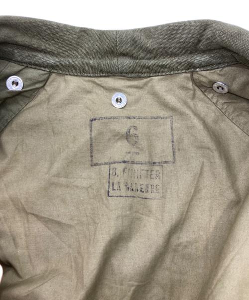 MILLITARY（ミリタリー）MILLITARY (ミリタリー) フランス軍 モーターサイクルコート オリーブ サイズ:6の古着・服飾アイテム