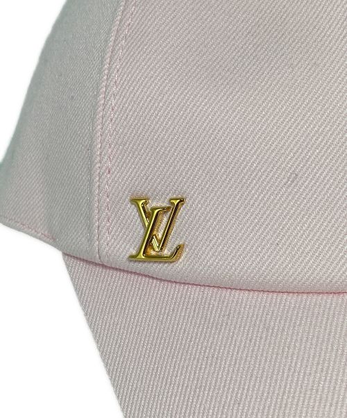 LOUIS VUITTON（ルイ ヴィトン）LOUIS VUITTON (ルイ ヴィトン) キャップ･LV アイコニック ピンク サイズ:FREEの古着・服飾アイテム