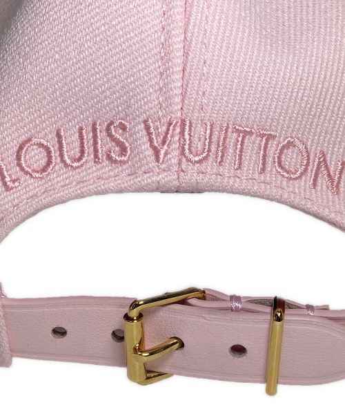 LOUIS VUITTON（ルイ ヴィトン）LOUIS VUITTON (ルイ ヴィトン) キャップ･LV アイコニック ピンク サイズ:FREEの古着・服飾アイテム