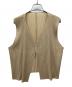 PLEATS PLEASE（プリーツプリーズ）の古着「ベスト」｜カーキ
