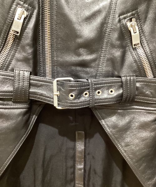 Saint Laurent Paris（サンローランパリ）Saint Laurent Paris (サンローランパリ) 燕尾ライダースジャケット ブラック サイズ:34の古着・服飾アイテム