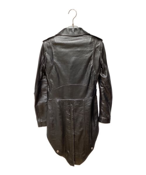 Saint Laurent Paris（サンローランパリ）Saint Laurent Paris (サンローランパリ) 燕尾ライダースジャケット ブラック サイズ:34の古着・服飾アイテム