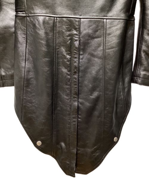 Saint Laurent Paris（サンローランパリ）Saint Laurent Paris (サンローランパリ) 燕尾ライダースジャケット ブラック サイズ:34の古着・服飾アイテム