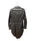 Saint Laurent Paris (サンローランパリ) 燕尾ライダースジャケット ブラック サイズ:34：80000円