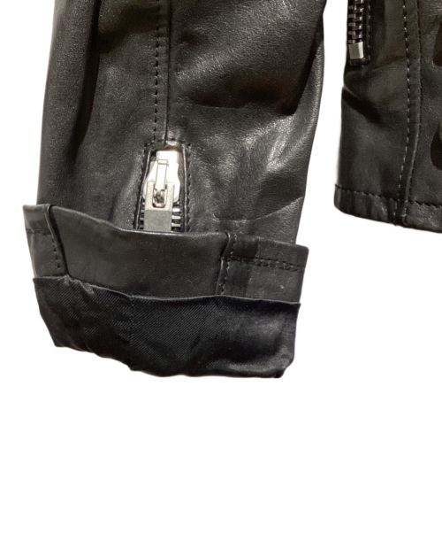 Saint Laurent Paris（サンローランパリ）Saint Laurent Paris (サンローランパリ) SAINT LAURENT PARIS（サンローランパリ）14SS スタッズレザーライダースブルゾンF34 ブラック サイズ:34の古着・服飾アイテム