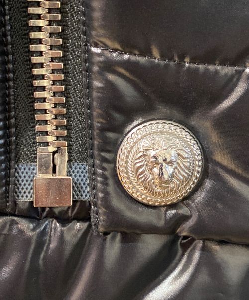 BALMAIN（バルマン）BALMAIN (バルマン) ナイロンキルティングジャケット ブラック サイズ:34の古着・服飾アイテム