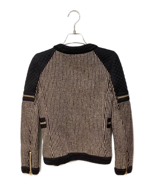 BALMAIN（バルマン）BALMAIN (バルマン) zip-up jacket（ジップアップジャケット） ブラック サイズ:36の古着・服飾アイテム