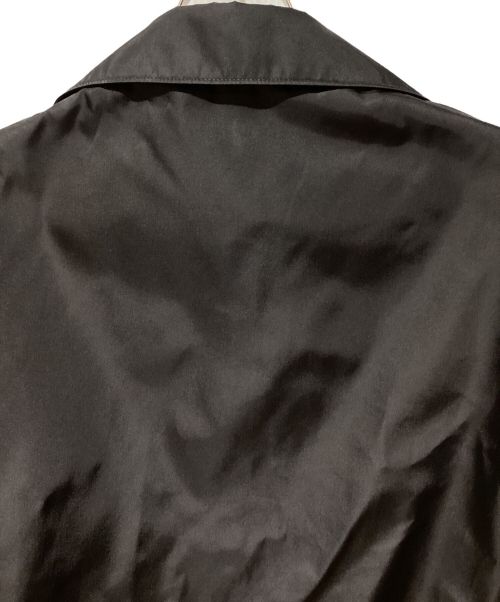 PRADA（プラダ）PRADA (プラダ) 24SS Re-Nylon short sleeve shirt（リナイロン半袖シャツ） ブラック サイズ:XSの古着・服飾アイテム