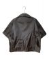 PRADA (プラダ) 24SS Re-Nylon short sleeve shirt（リナイロン半袖シャツ） ブラック サイズ:XS：130000円