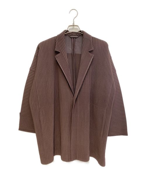 HOMME PLISSE ISSEY MIYAKE（オム プリッセ イッセイ ミヤケ）HOMME PLISSE ISSEY MIYAKE (オムプリッセ イッセイ ミヤケ) MONTHLY COLOR JUNE ブラウン サイズ:1の古着・服飾アイテム