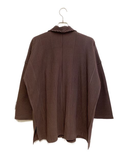HOMME PLISSE ISSEY MIYAKE（オム プリッセ イッセイ ミヤケ）HOMME PLISSE ISSEY MIYAKE (オムプリッセ イッセイ ミヤケ) MONTHLY COLOR JUNE ブラウン サイズ:1の古着・服飾アイテム