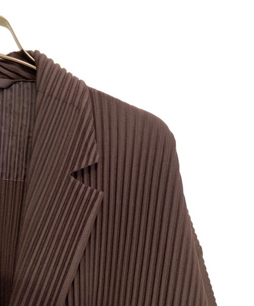 HOMME PLISSE ISSEY MIYAKE（オム プリッセ イッセイ ミヤケ）HOMME PLISSE ISSEY MIYAKE (オムプリッセ イッセイ ミヤケ) MONTHLY COLOR JUNE ブラウン サイズ:1の古着・服飾アイテム