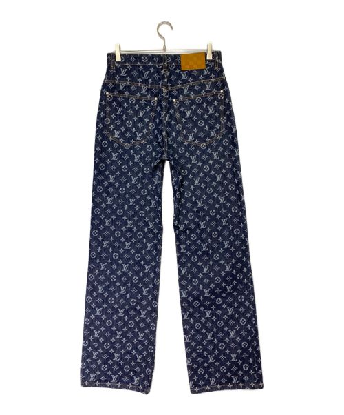 LOUIS VUITTON（ルイ ヴィトン）LOUIS VUITTON (ルイ ヴィトン) モノグラムデニムパンツ インディゴ サイズ:28の古着・服飾アイテム