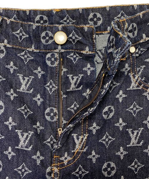 LOUIS VUITTON（ルイ ヴィトン）LOUIS VUITTON (ルイ ヴィトン) モノグラムデニムパンツ インディゴ サイズ:28の古着・服飾アイテム