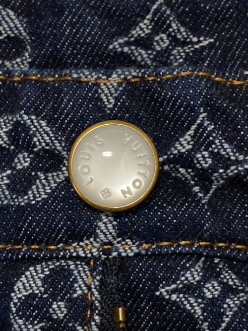 LOUIS VUITTON（ルイ ヴィトン）LOUIS VUITTON (ルイ ヴィトン) モノグラムデニムパンツ インディゴ サイズ:28の古着・服飾アイテム
