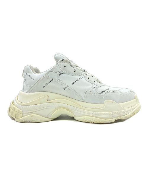 BALENCIAGA（バレンシアガ）BALENCIAGA (バレンシアガ) TRIPLE S ホワイト サイズ:42の古着・服飾アイテム