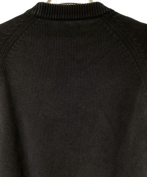 Dior（ディオール）Dior (ディオール) Oblique Crew Neck Knit（オブリーククルーネックニット） ネイビー サイズ:Mの古着・服飾アイテム