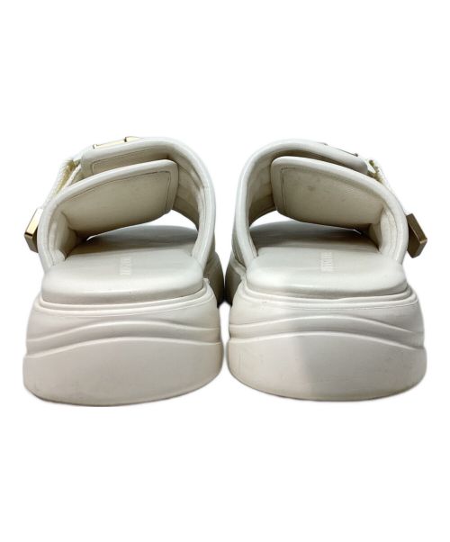 BOTTEGA VENETA（ボッテガベネタ）BOTTEGA VENETA (ボッテガベネタ) FLASH SANDAL（フラッシュサンダル） ホワイト サイズ:40の古着・服飾アイテム