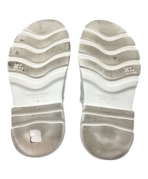 BOTTEGA VENETA（ボッテガベネタ）BOTTEGA VENETA (ボッテガベネタ) FLASH SANDAL（フラッシュサンダル） ホワイト サイズ:40の古着・服飾アイテム
