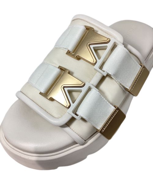 BOTTEGA VENETA（ボッテガベネタ）BOTTEGA VENETA (ボッテガベネタ) FLASH SANDAL（フラッシュサンダル） ホワイト サイズ:40の古着・服飾アイテム