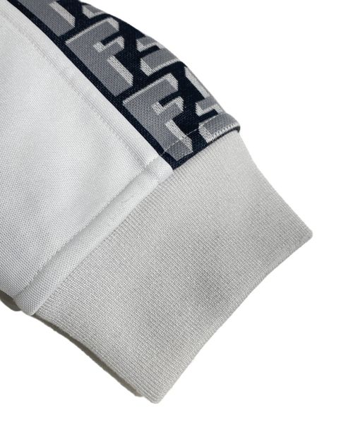 FENDI（フェンディ）FENDI (フェンディ) ロゴスリーブスウェット グレー サイズ:Lの古着・服飾アイテム