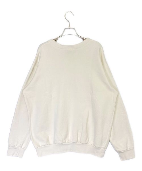GUCCI（グッチ）GUCCI (グッチ) スウェットロゴトレーナー ベージュ サイズ:Mの古着・服飾アイテム