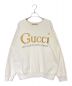 GUCCI（グッチ）の古着「スウェットロゴトレーナー」｜ベージュ