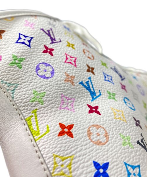 LOUIS VUITTON（ルイ ヴィトン）LOUIS VUITTON (ルイ ヴィトン) モノグラムマルチカラー ハイカットスニーカー ホワイト サイズ:37の古着・服飾アイテム