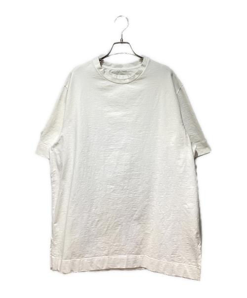 JIL SANDER（ジルサンダー）JIL SANDER (ジルサンダー) Crew neck short sleeves（クルーネック半袖Tシャツ） ホワイト サイズ:Mの古着・服飾アイテム