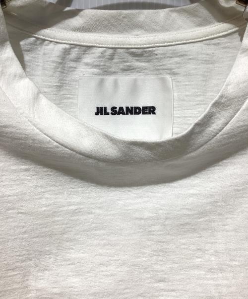 JIL SANDER（ジルサンダー）JIL SANDER (ジルサンダー) Crew neck short sleeves（クルーネック半袖Tシャツ） ホワイト サイズ:Mの古着・服飾アイテム