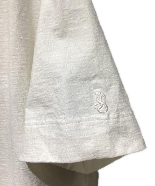JIL SANDER（ジルサンダー）JIL SANDER (ジルサンダー) Crew neck short sleeves（クルーネック半袖Tシャツ） ホワイト サイズ:Mの古着・服飾アイテム