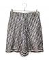 Dior（ディオール）の古着「20SS OBLIQUE PIXEL BERMUDA SHORTS / オブリーク シルクハーフパンツ」｜グレー