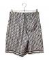 Dior (ディオール) 20SS OBLIQUE PIXEL BERMUDA SHORTS / オブリーク シルクハーフパンツ グレー サイズ:44：60000円
