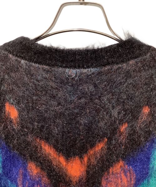 LOUIS VUITTON（ルイ ヴィトン）LOUIS VUITTON (ルイ ヴィトン) バタフライモチーフ モヘア混 ニットセーター ブラック サイズ:Mの古着・服飾アイテム