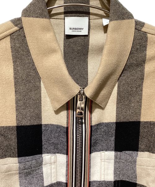 BURBERRY（バーバリー）BURBERRY (バーバリー) Mova Check Jacket（ノバチェックジャケット） ブラウン サイズ:Mの古着・服飾アイテム
