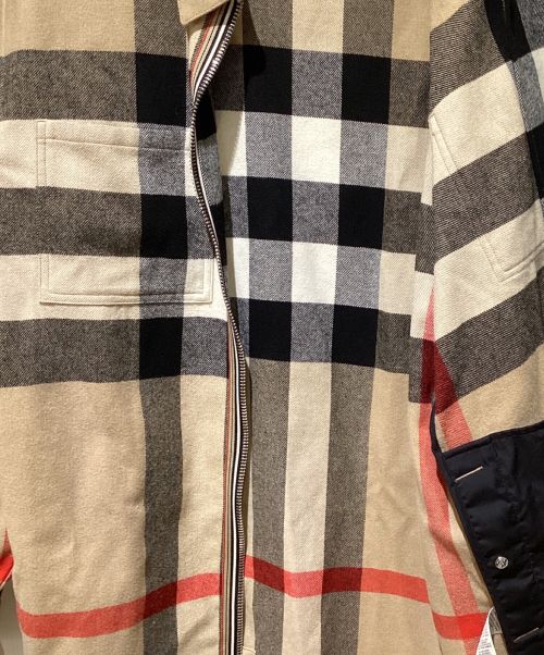 BURBERRY（バーバリー）BURBERRY (バーバリー) Mova Check Jacket（ノバチェックジャケット） ブラウン サイズ:Mの古着・服飾アイテム
