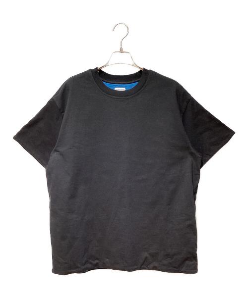 BOTTEGA VENETA（ボッテガベネタ）BOTTEGA VENETA (ボッテガベネタ) ダブルレイヤードTシャツ ブラック サイズ:Mの古着・服飾アイテム