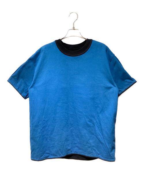 BOTTEGA VENETA（ボッテガベネタ）BOTTEGA VENETA (ボッテガベネタ) ダブルレイヤードTシャツ ブラック サイズ:Mの古着・服飾アイテム