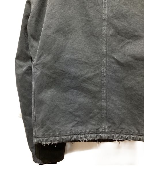 PRADA（プラダ）PRADA (プラダ) Canvas Tracker Jacket（キャンバストラッカージャケット） グレー サイズ:Lの古着・服飾アイテム