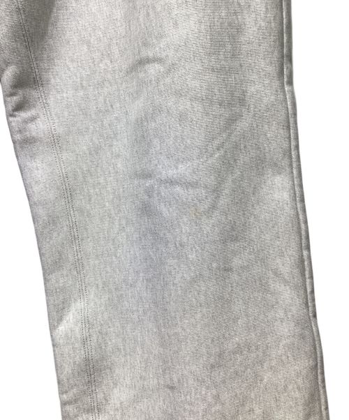 ALEXANDER WANG（アレキサンダー・ワン）ALEXANDER WANG (アレキサンダーワン) Logo Embossed Straight Track Pants（ロゴエンボスストレートトラックパンツ） ライトグレー サイズ:Mの古着・服飾アイテム