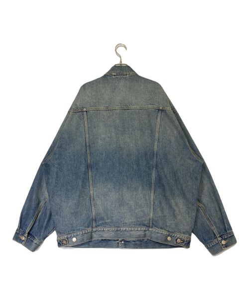 BALENCIAGA（バレンシアガ）BALENCIAGA (バレンシアガ) OVERSIZED JACKET ブルー サイズ:2の古着・服飾アイテム