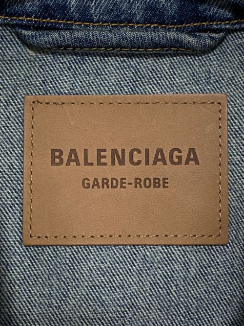 BALENCIAGA（バレンシアガ）BALENCIAGA (バレンシアガ) OVERSIZED JACKET ブルー サイズ:2の古着・服飾アイテム