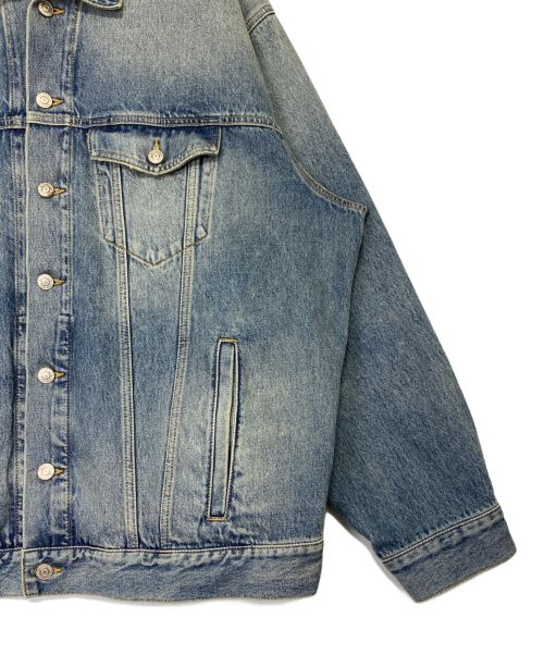BALENCIAGA（バレンシアガ）BALENCIAGA (バレンシアガ) OVERSIZED JACKET ブルー サイズ:2の古着・服飾アイテム