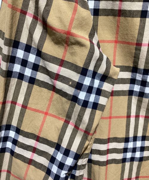 BURBERRY（バーバリー）BURBERRY (バーバリー) novachecｋshirt（ノバチェックシャツ） ブラウン サイズ:44の古着・服飾アイテム
