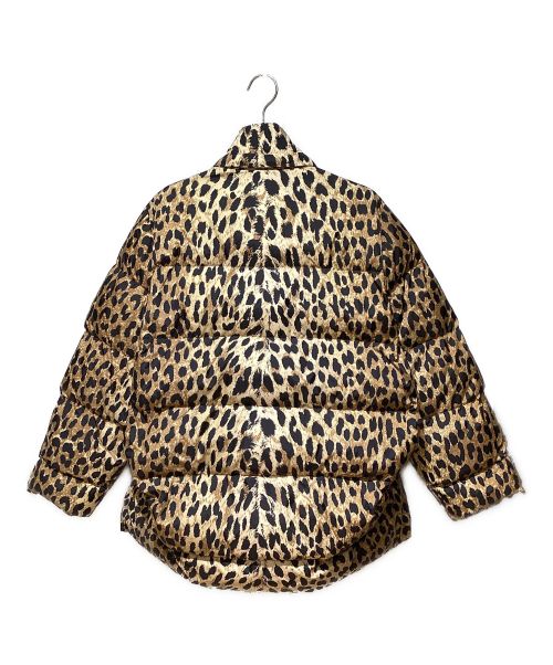 BALENCIAGA（バレンシアガ）BALENCIAGA (バレンシアガ) 19AW Leopard Down Jacket（レオパードダウンジャケット） ベージュ サイズ:36の古着・服飾アイテム