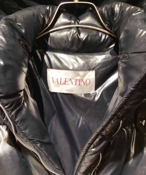 VALENTINO（ヴァレンティノ）VALENTINO (ヴァレンティノ) Nylon Padding Jacket（ナイロンパディングジャケット） ブラック サイズ:36の古着・服飾アイテム
