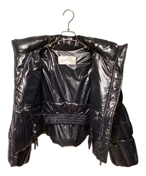 VALENTINO（ヴァレンティノ）VALENTINO (ヴァレンティノ) Nylon Padding Jacket（ナイロンパディングジャケット） ブラック サイズ:36の古着・服飾アイテム