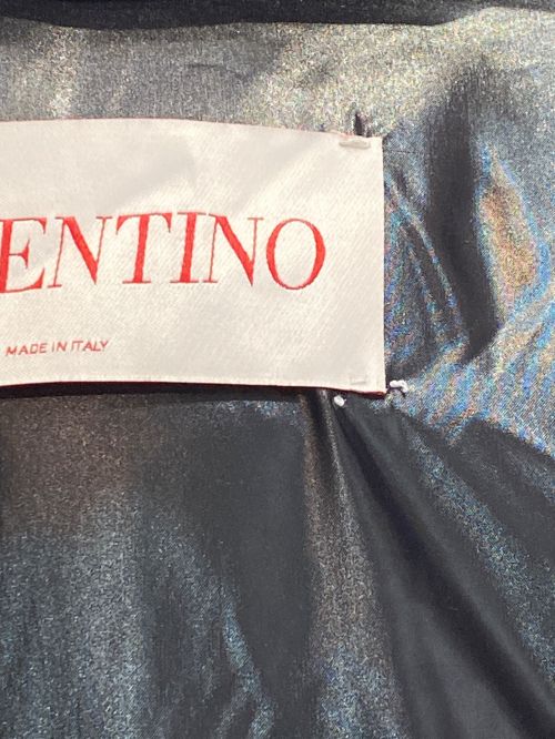 VALENTINO（ヴァレンティノ）VALENTINO (ヴァレンティノ) Nylon Padding Jacket（ナイロンパディングジャケット） ブラック サイズ:36の古着・服飾アイテム
