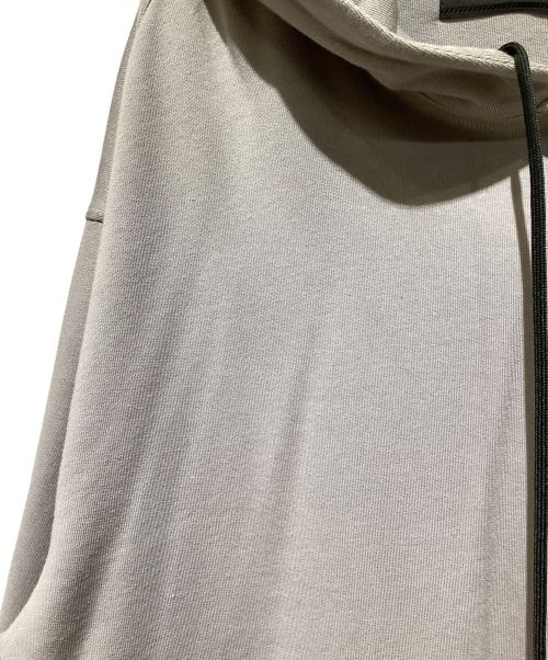 PRADA（プラダ）PRADA (プラダ) 22AW Transfer Print Hoodie（転写プリントフーディー） グレー サイズ:Lの古着・服飾アイテム
