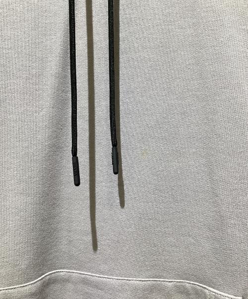 PRADA（プラダ）PRADA (プラダ) 22AW Transfer Print Hoodie（転写プリントフーディー） グレー サイズ:Lの古着・服飾アイテム